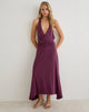 Image of Kiku Maxi Dress in Deep Purple