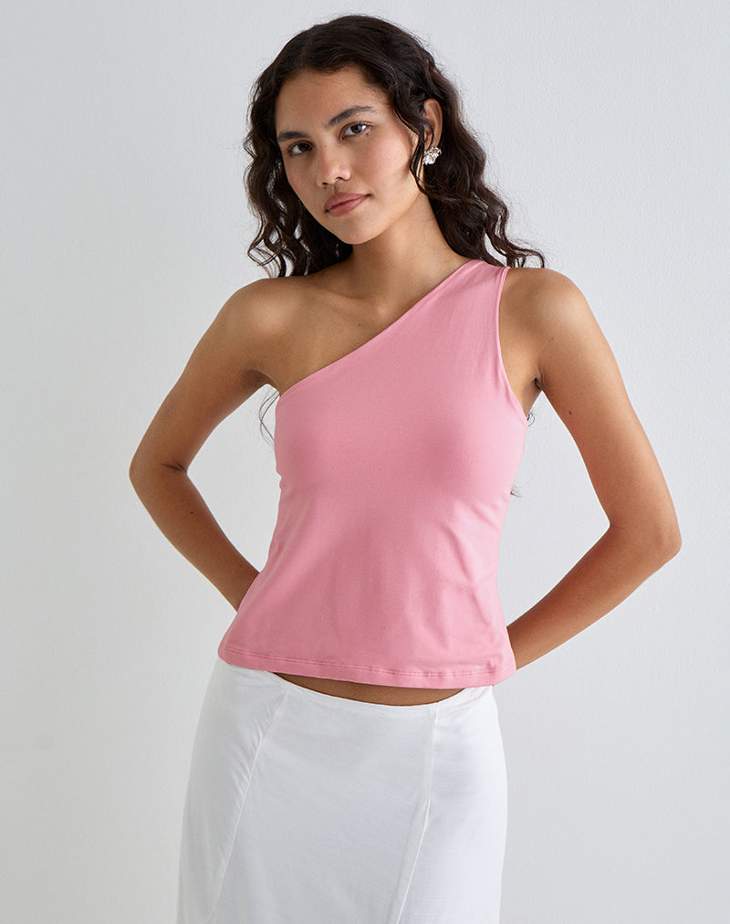 Image of Klazari Top in Rayon Jersey Ballet Pink