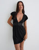 Image of Leisoa Mini Dress in Black