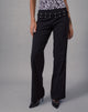 Image of Lirina Lace Up Trouser in Tailoring Black