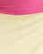Rayon Jersey Lemon Yellow and Deep Pink