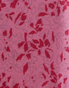 Stencil Flower Pink