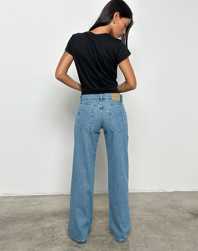 Blue Stone Low Rise Straight Leg Jeans Parallel –