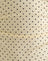 Cream with Black Micro Polka Print