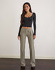 Image of Maite Pocket Trouser in Tailoring Taupe