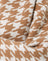 Knit Houndstooth Brown