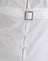 Poplin White with Buckle