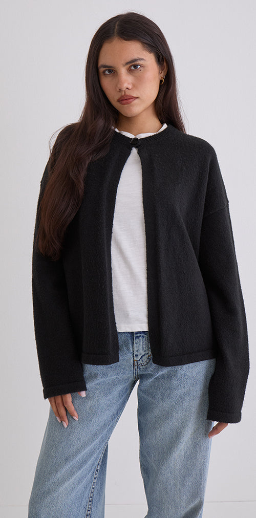 Image of Maureen Cardigan in Black