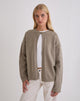 Image of Maureen Cardigan in Taupe