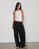 Image of Nala Pleated Trouser in Tailoring Black