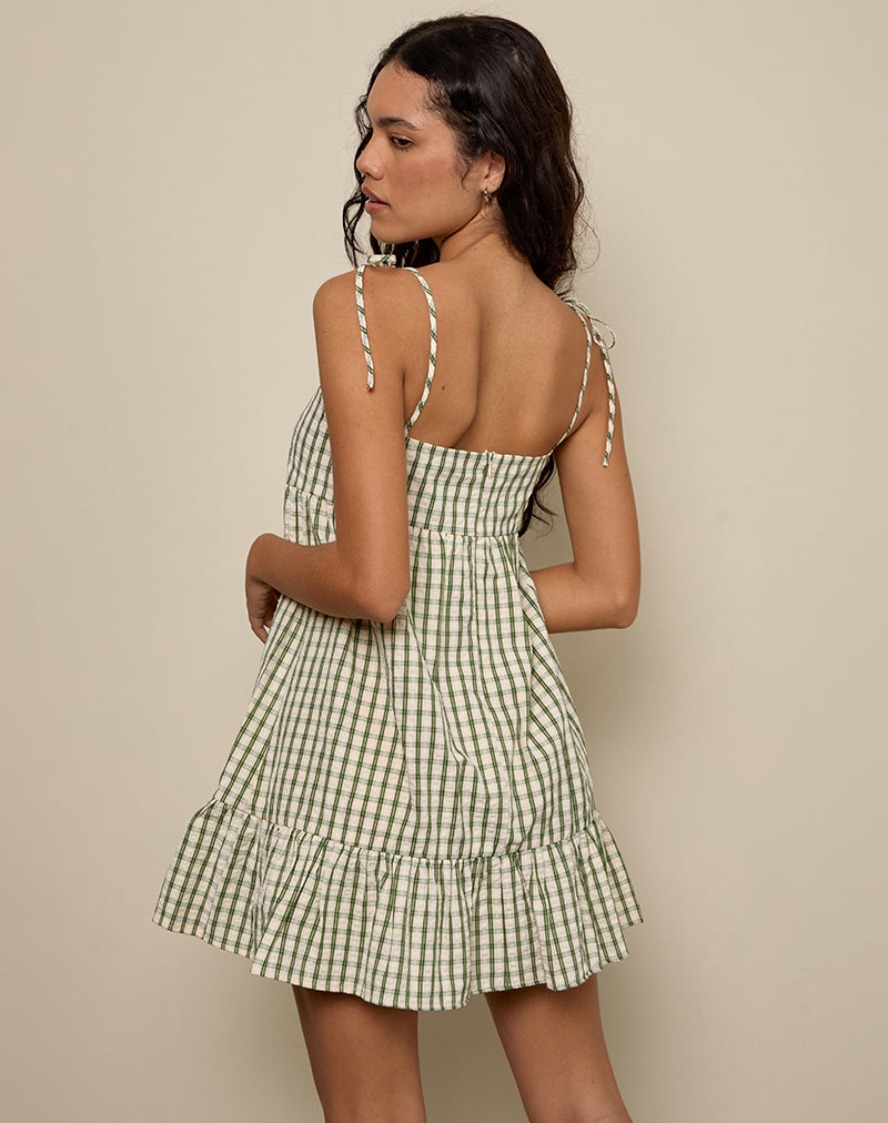 Green Check Mini Dress | Nikita motelrocks.com Green Check Mini Dress | Nikita motelrocks.com