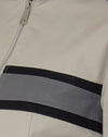  Grey PU with Dark Grey Stripe