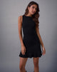 Image of Opaline Backless Mini Dress in Black