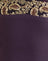 Deep Purple with Embroidered Sequin Trim