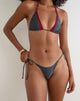 Image of Lentra Bikini Bottom in Charcoal