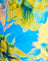 blue watercolour floral