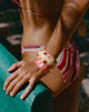 Image of Pink and Purple Spot Vintage Bangle