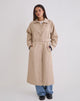 Image of Panala Trench Coat in Sand