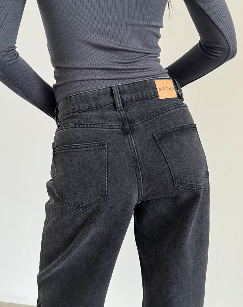 image of Parallel Jean in Black Wash