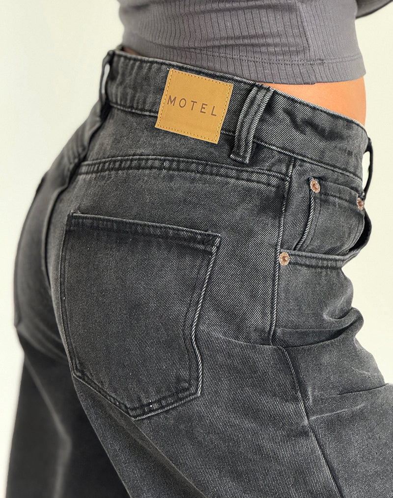 image of Parallel Jean in Black Wash
