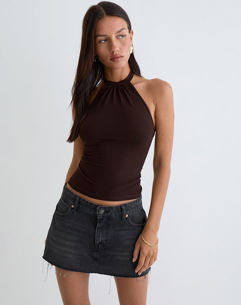 RACELINE-TOP-RAYON-JERSEY-CHOC