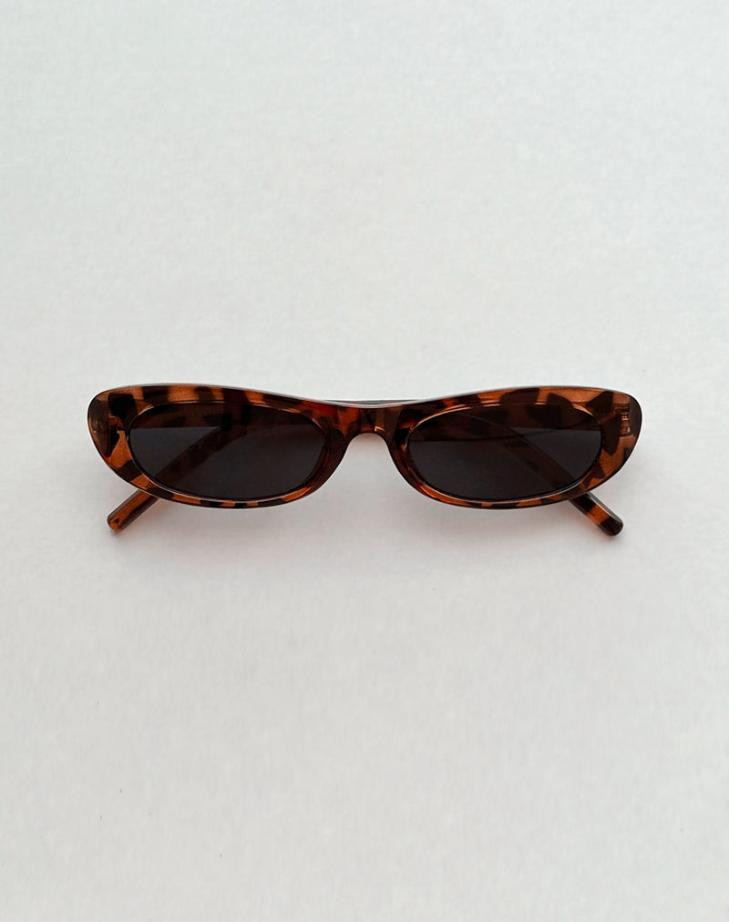 Radiata Rectangle Sunglasses in Tortoise Shell