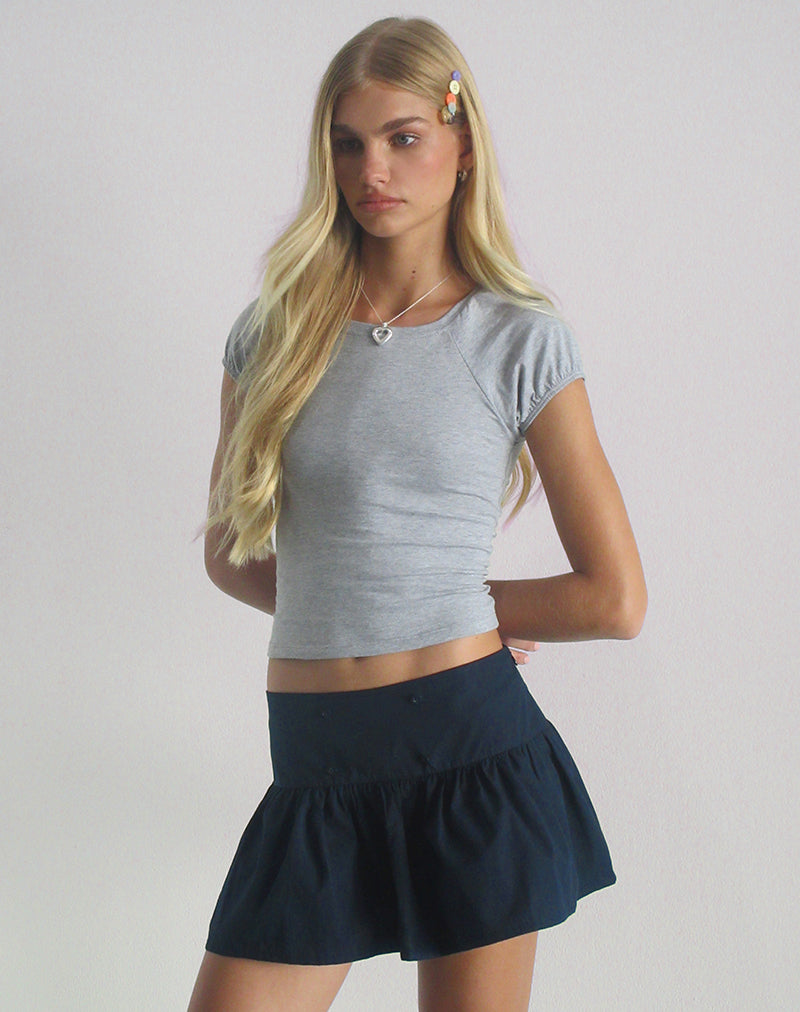 Image of Rafta Skirt in Dark Navy