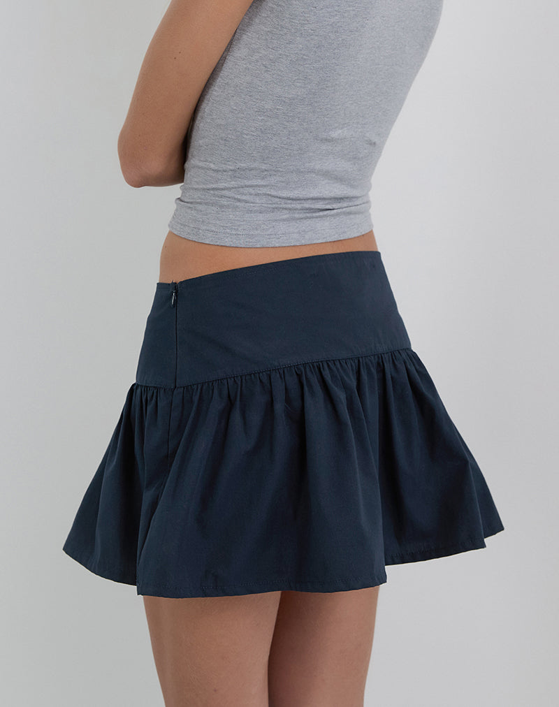 Image of Rafta Skirt in Dark Navy