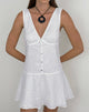 Image of Raspati Mini Dress in Broderie White