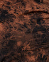 Black Rust Tie Dye