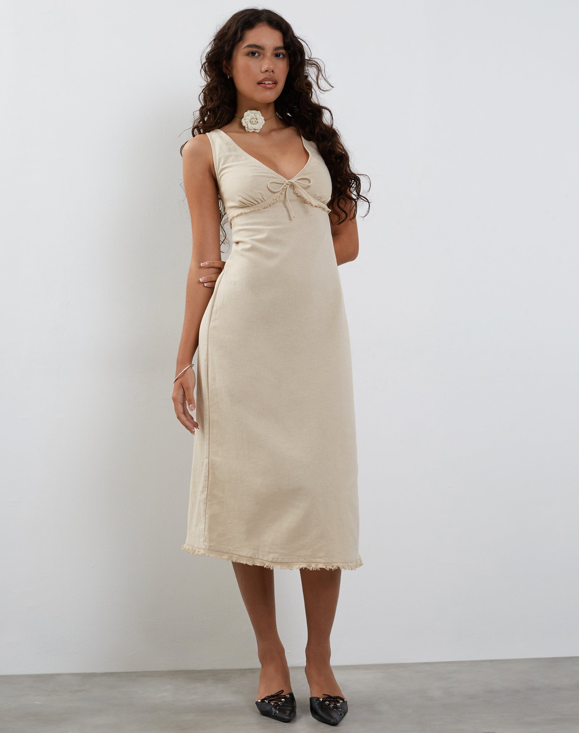 Ecru vintage occasion dress store