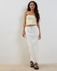 image of Joelene Midi Skirt in White