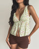Image of Ronia Top in Blooming Lily Green