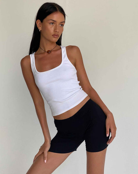 Black and white 2025 biker shorts