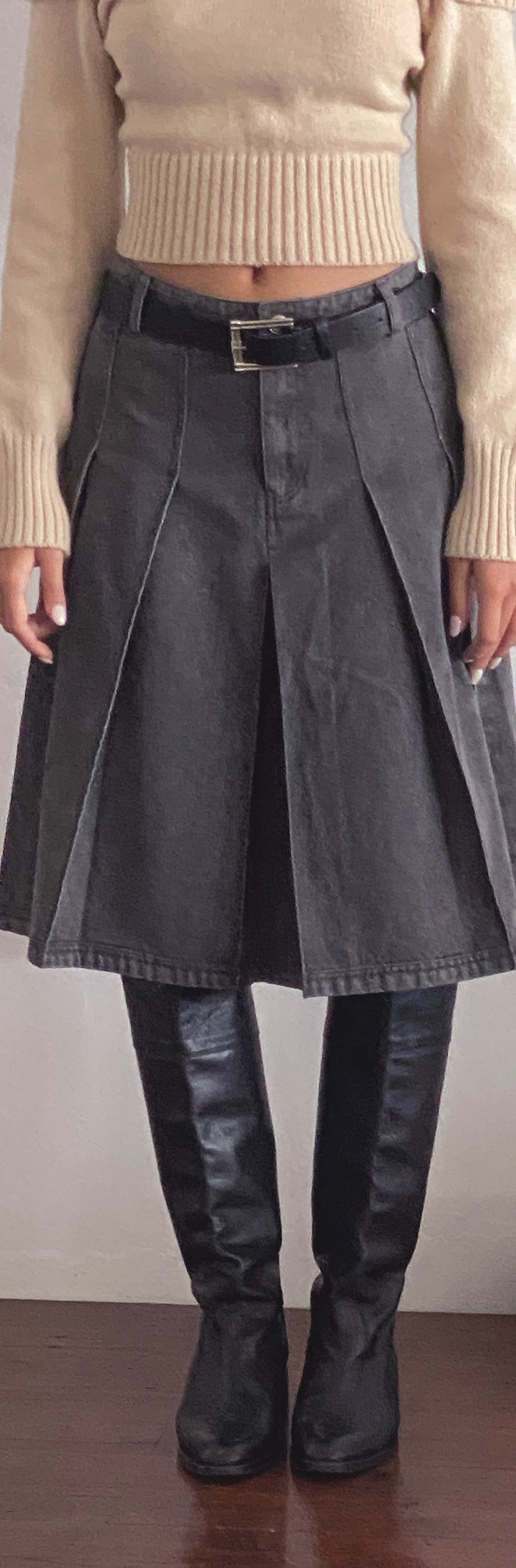 InWear carnikaiw skirt Sandy Grey main image 0
