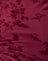  Flocked Botanical Flower Maroon