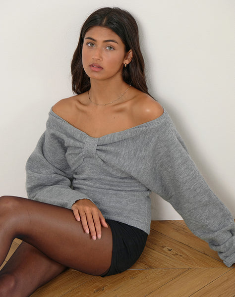 SIKUNA-BOW-FRONT-JUMPER-