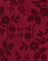 Vine Floral Flock Cherry