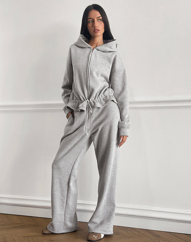 Image of Loose Jogger in Grey Marl