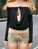 Image of Eunia Short in Blurry Camo Khaki
