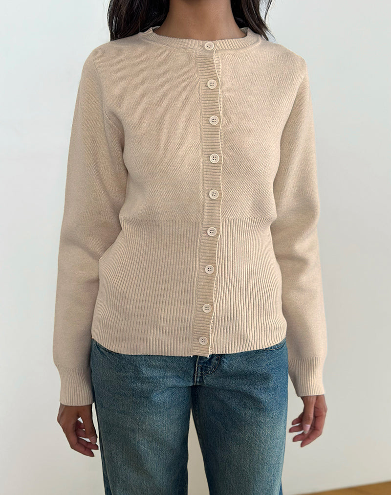 トップス stein THICK WALE RIB CREW NECK CARDIGAN st445-1.jpg