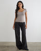 Image of Sumala Tee in Thick Rib Moon Rock