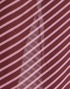 Tilted Stripe Chiffon Pink and Burgundy