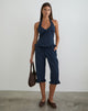 Image of Tenison Capri Trouser in Dark Navy