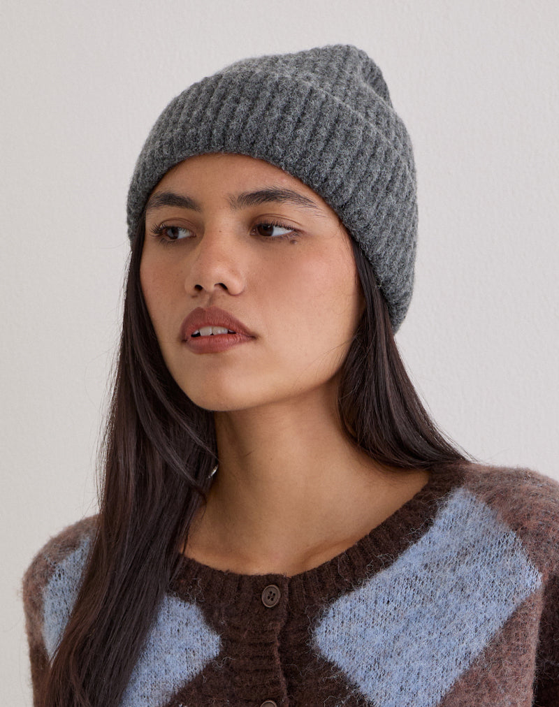 Tano Beanie in Dark Grey