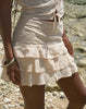 Image of Camigo Mini Skirt in Broderie Blush
