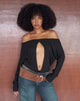Image of Toshi Long Sleeve Top in Jersey Black