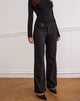Image of Tova Tie Tailoring Trousers in Black