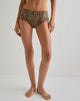 Image of Avi Swim Short in Rar Leopard with Belt