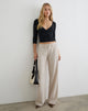 Image of Calza Trouser in Tailoring Cannoli Cream